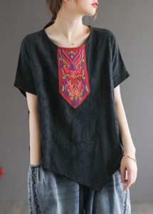 Italian-Yellow-Retro-Embroideried-Summer-Shirt-Short-Sleeve4